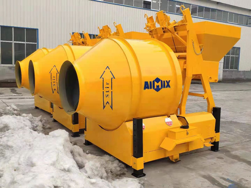 Mixer beton JZM 450 dikirim ke Indonesia