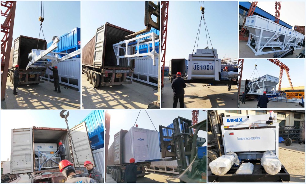 adegan pemuatan pabrik batching