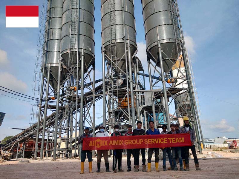 batching plant AJ120 di Indonesia