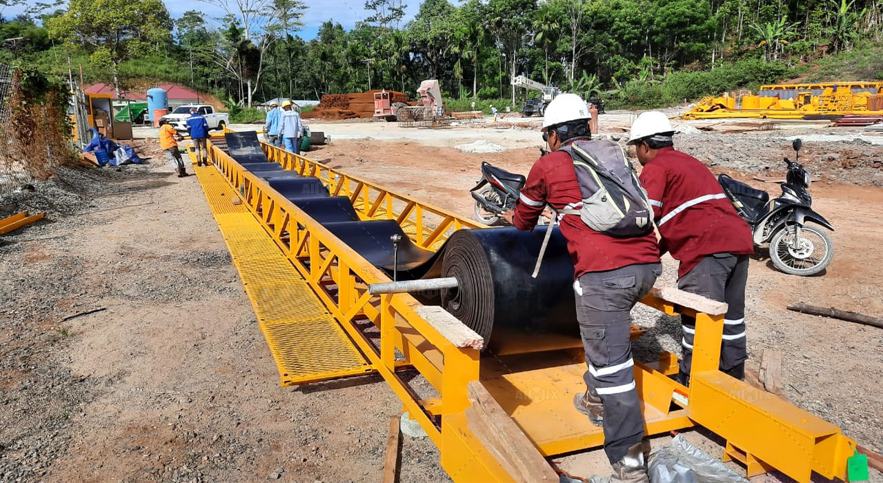 bagian batching plant belt conveyor