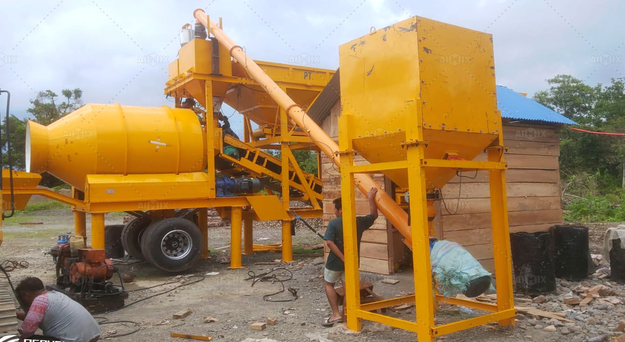 beton plant tipe-simple