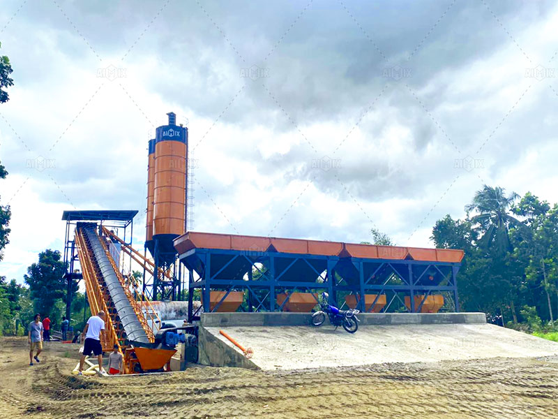 precast concrete batching plant AJ-60