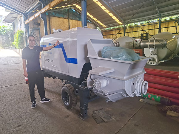 mini concrete pump volume per hour 30m3