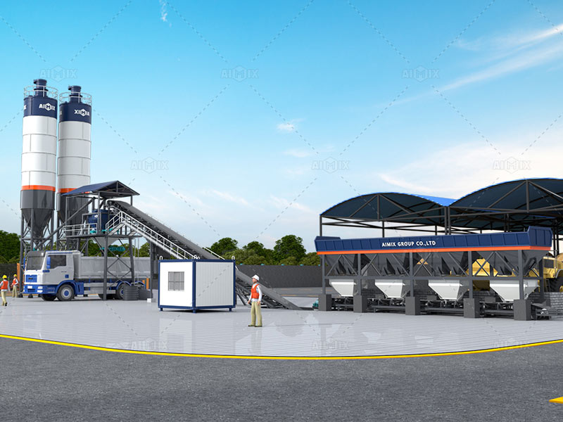 what is a dry mix plant