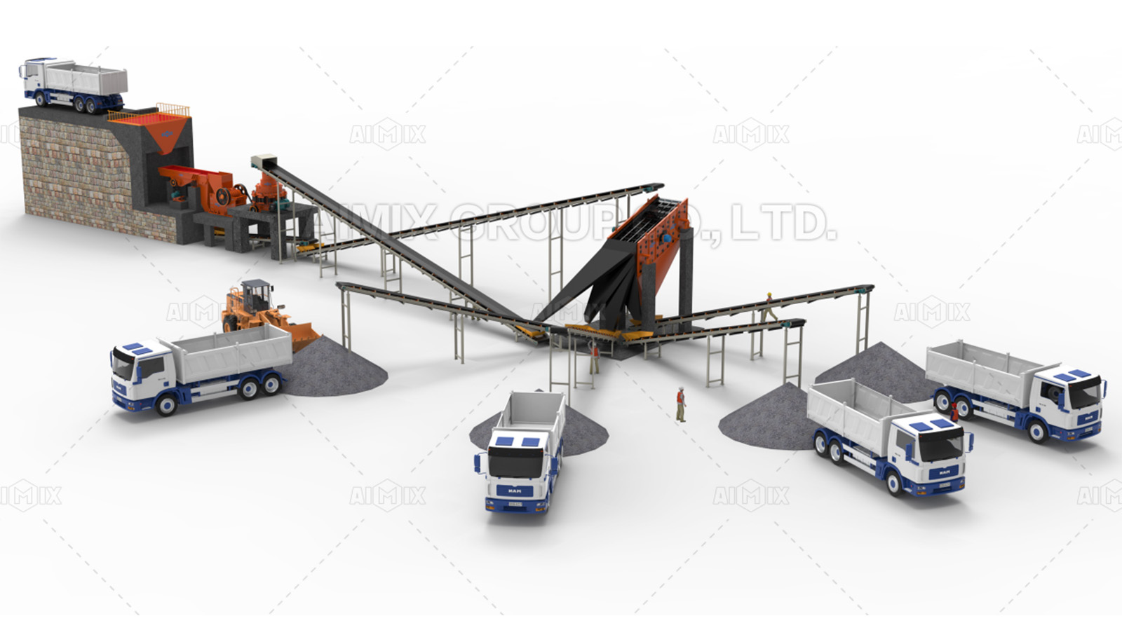 150tph stationary jaw crusher and compound cone crusher