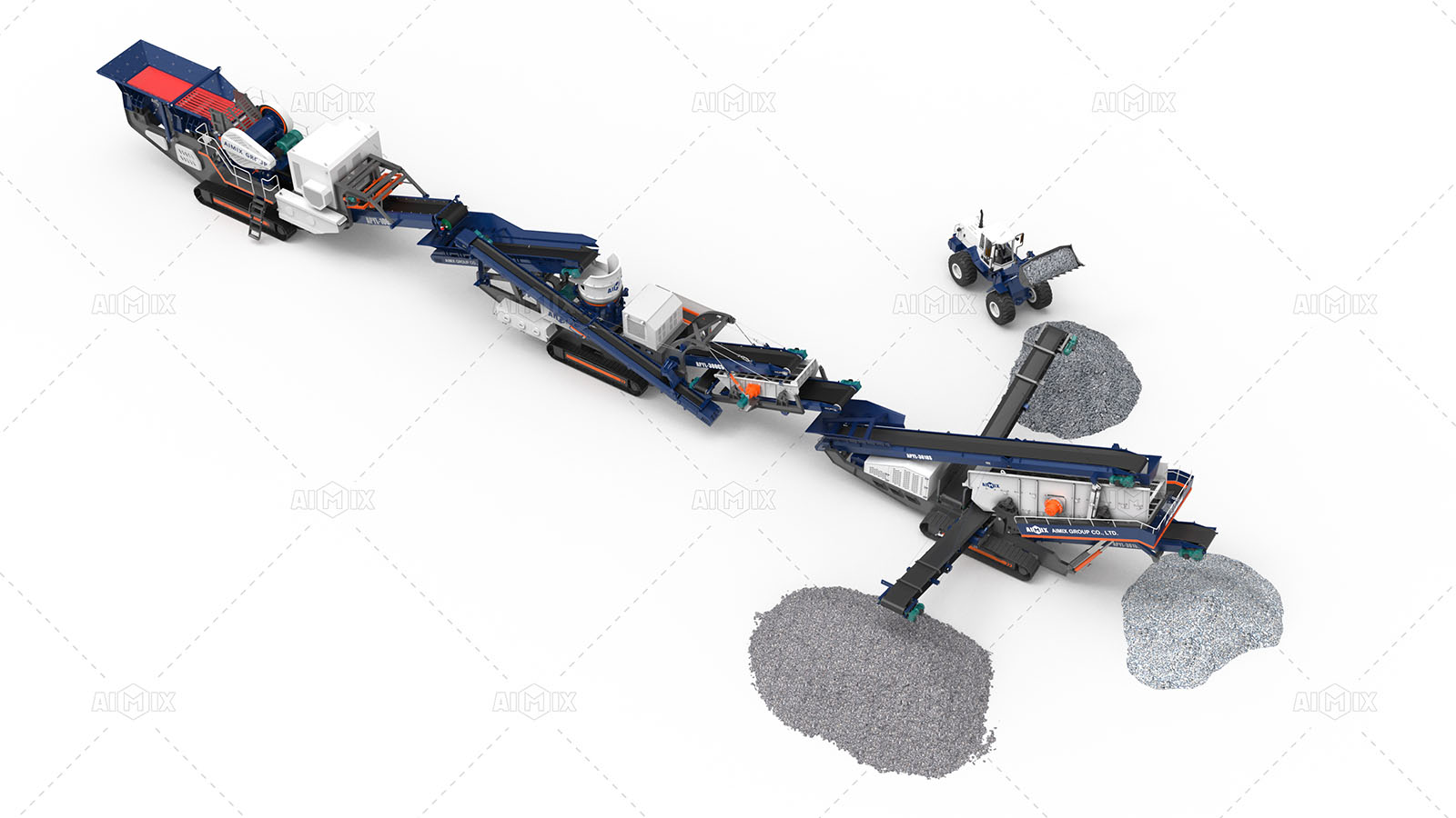 250tph crawler jaw crusher with crawler cone crusher and mobile crawler screening plant