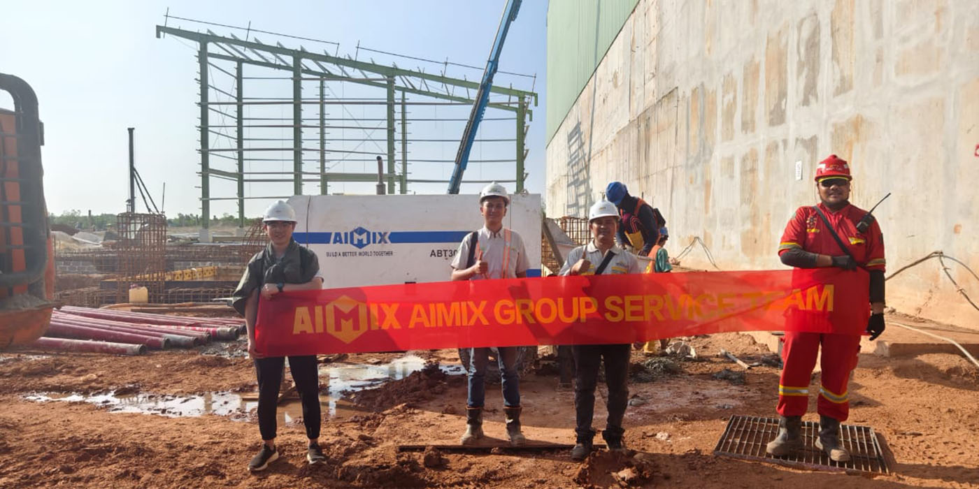 ABT30C concrete pump kodok for sale in Kalimatan, Indonesia