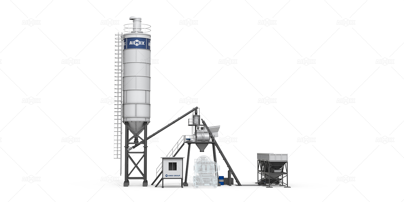 35cbm per hour concrete mixture plant for sale in Indonesia