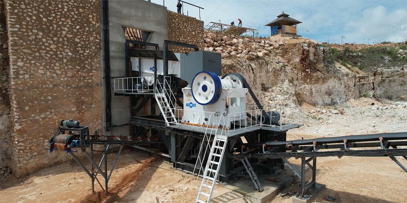 APJ-6090E Jaw crusher for sale in Indonesia