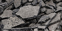 asphalt waste for crusher plant