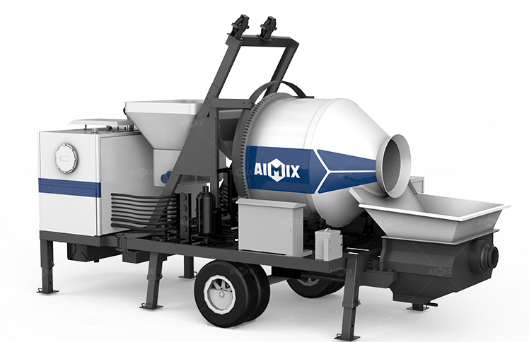 concrete mixer pump new for sale in Indonesia
